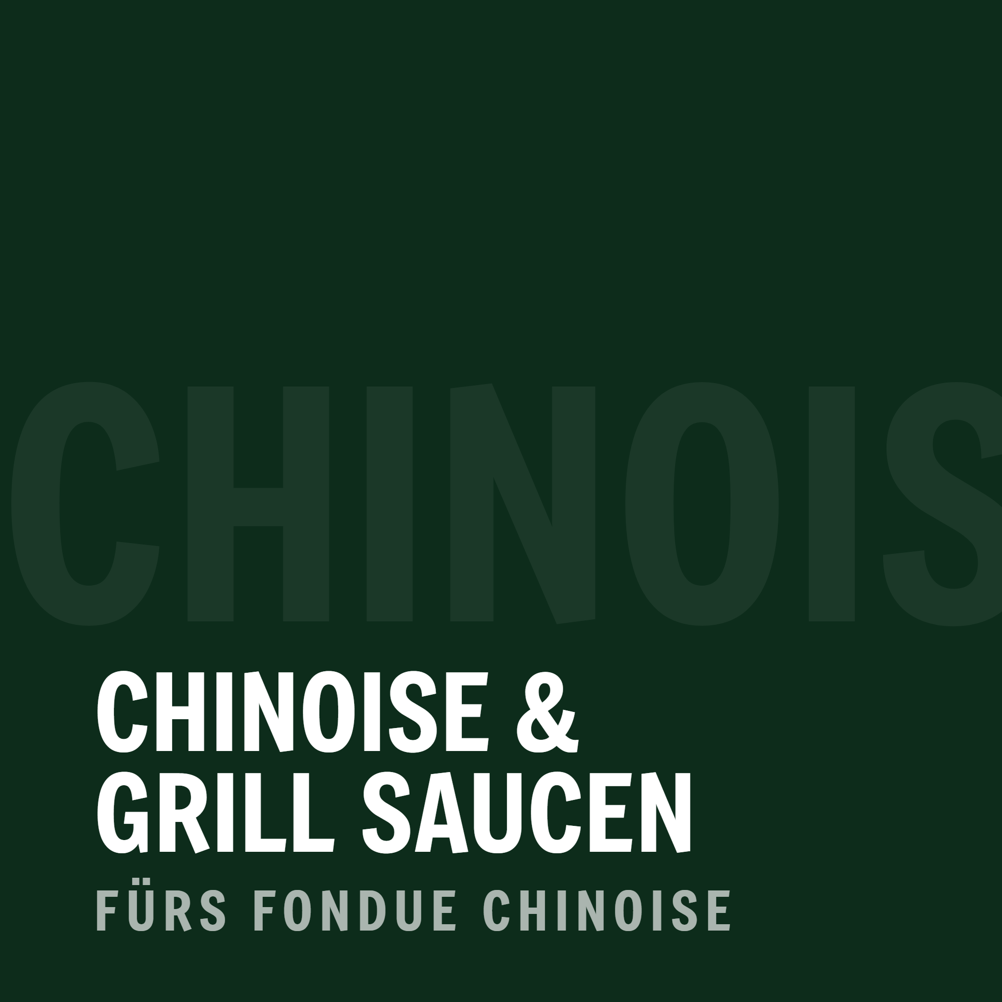 Kategoriebild «Chinoise & Grill Saucen» — Degusta Manufaktur
