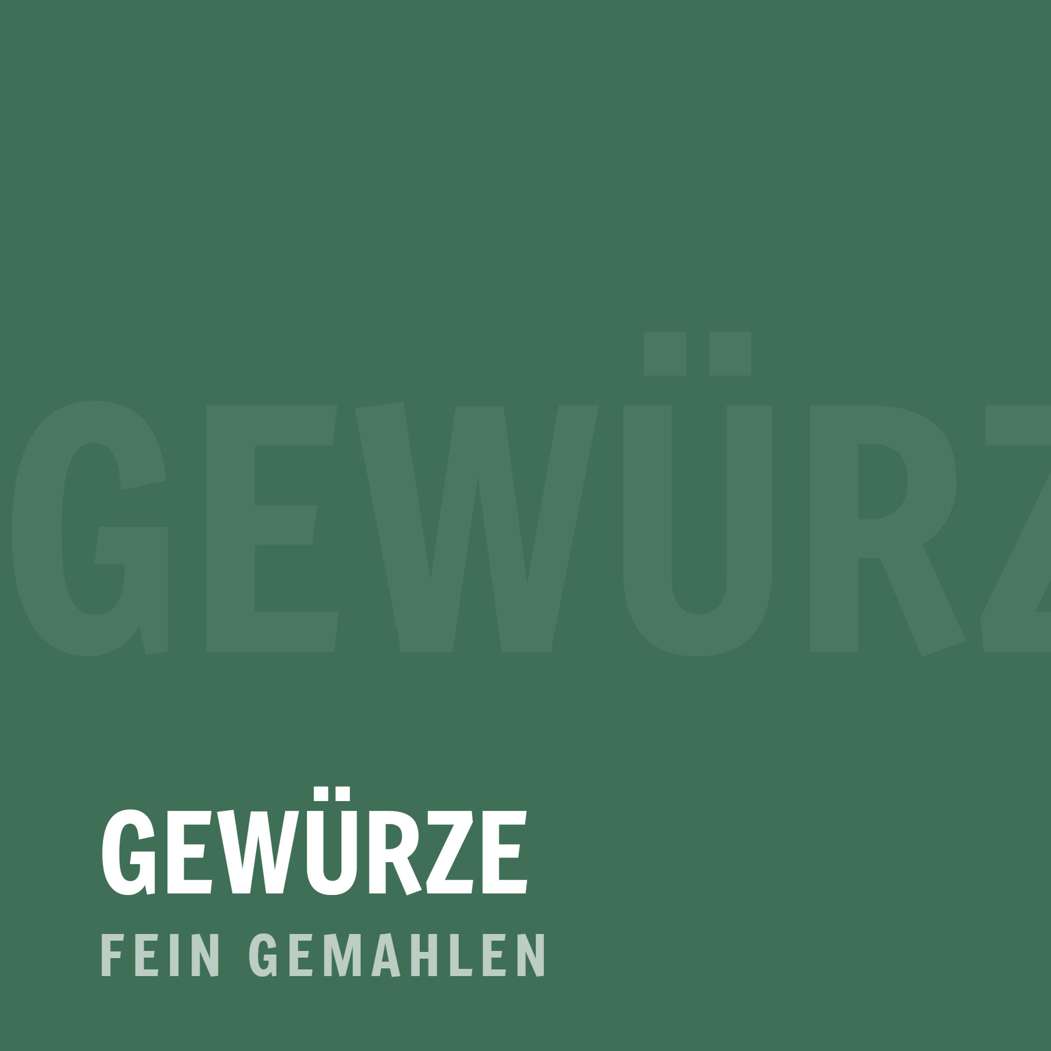 Kategoriebild «Gewürze» — Degusta Manufaktur
