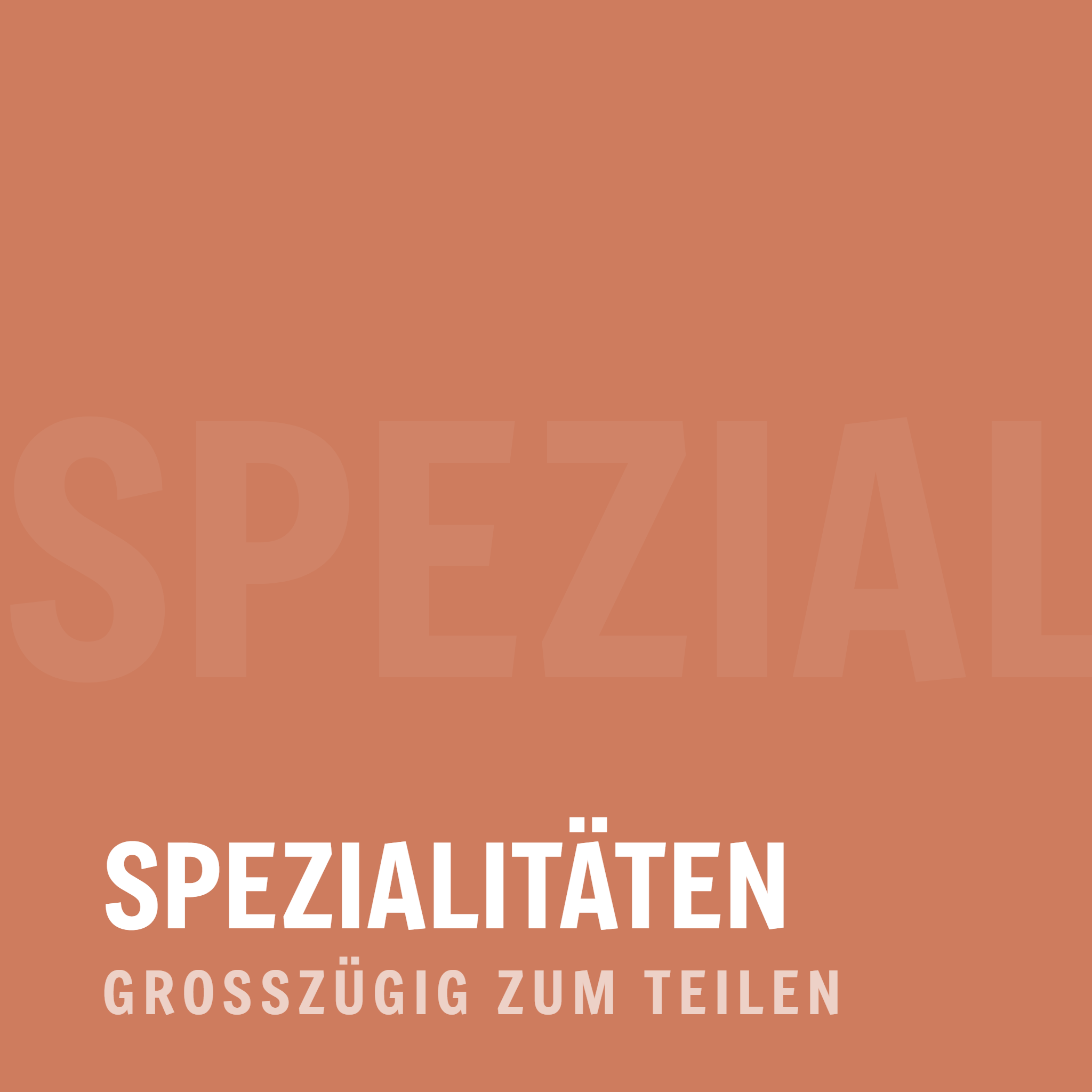 Kategoriebild «Spezialitäten» — Degusta Manufaktur