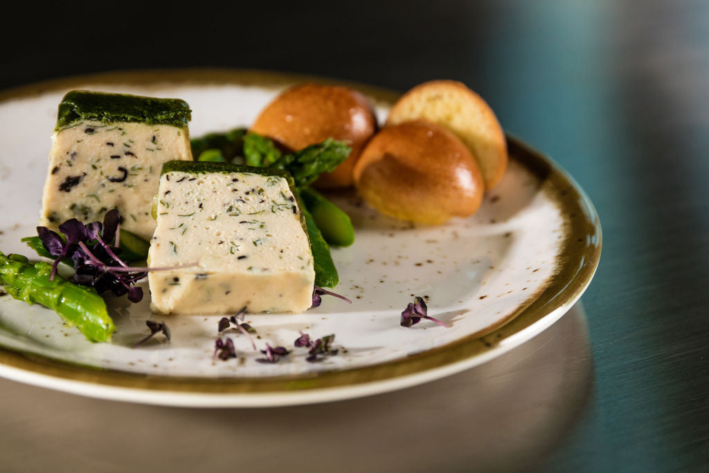Bärlauch Terrine von Degusta Manufaktur, Serviervorschlag