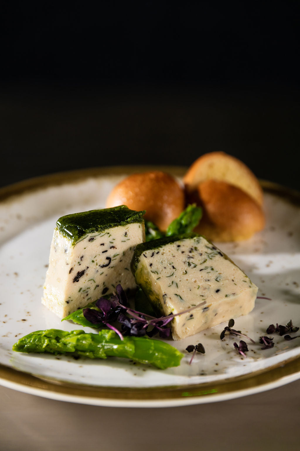 Bärlauch Terrine von Degusta Manufaktur, Serviervorschlag