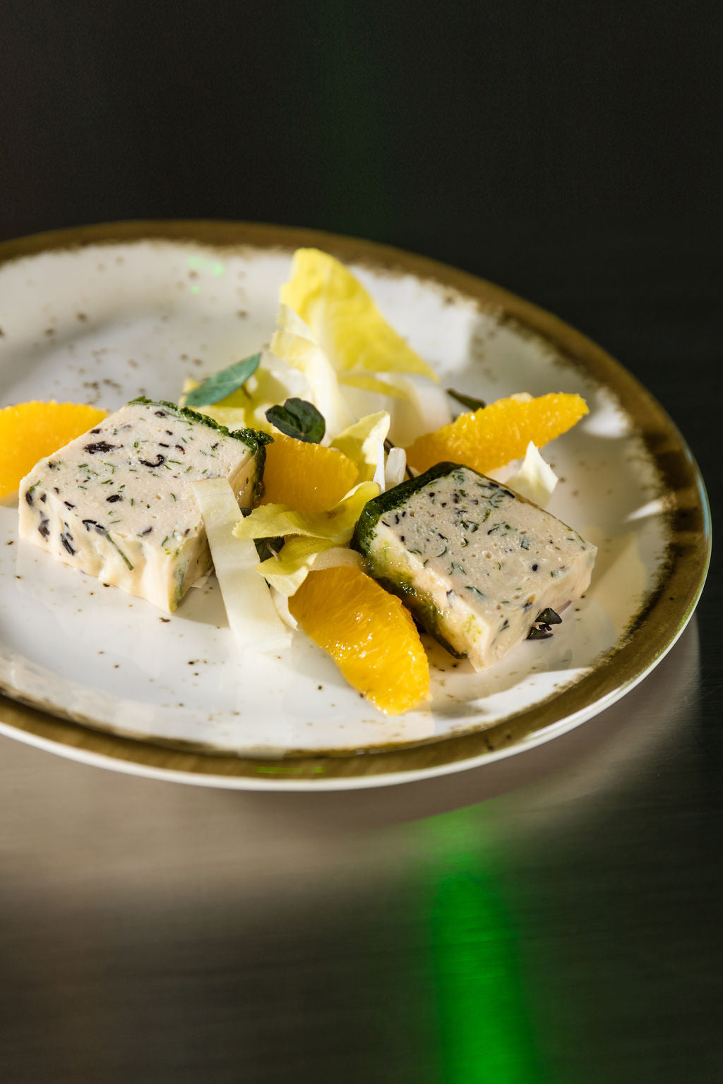 Bärlauch Terrine von Degusta Manufaktur, Serviervorschlag