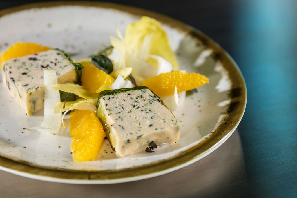Bärlauch Terrine von Degusta Manufaktur, Serviervorschlag
