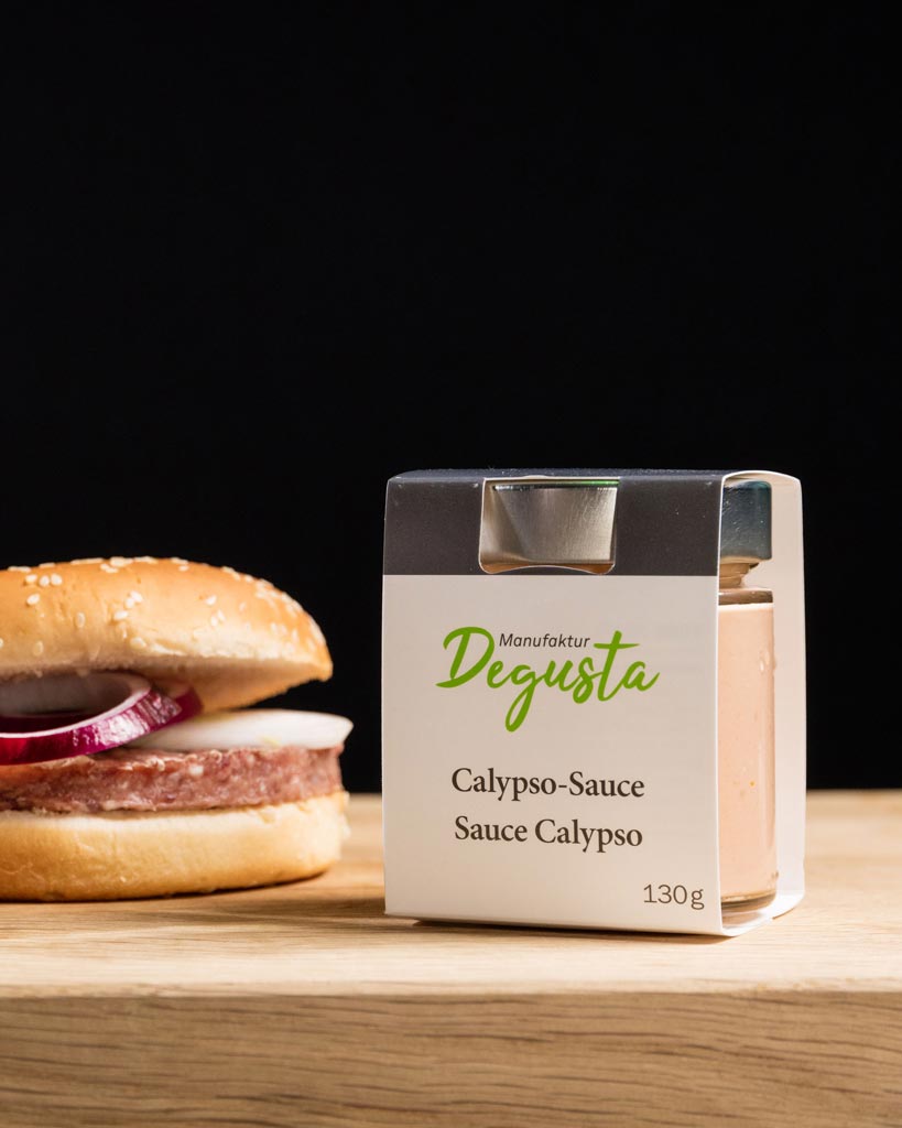 calypso sauce im glas