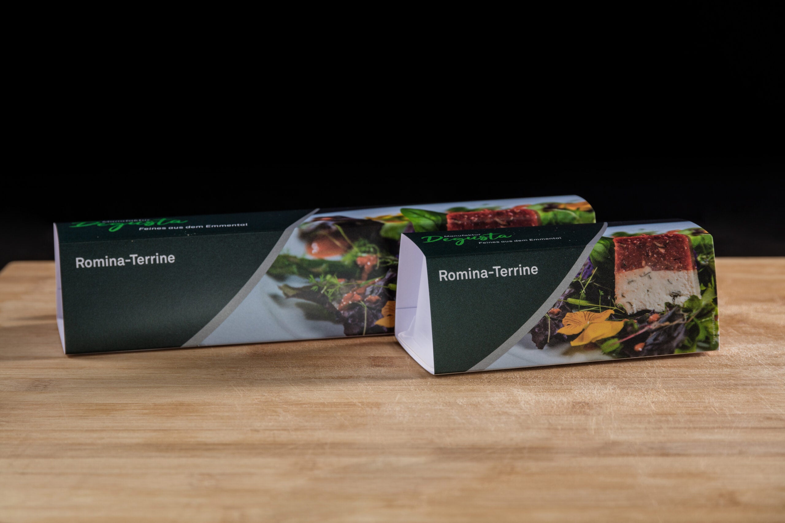 Romina Terrine von Degusta Manufaktur in der Verkaufsverpackung