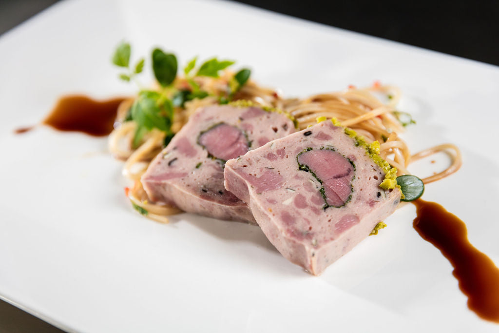 Enten Terrine von Degusta Manufaktur, Serviervorschlag