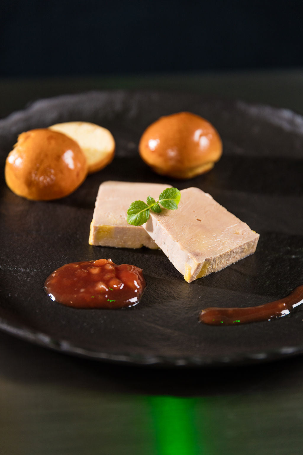 Gänseleber Terrine von Degusta Manufaktur, Serviervorschlag