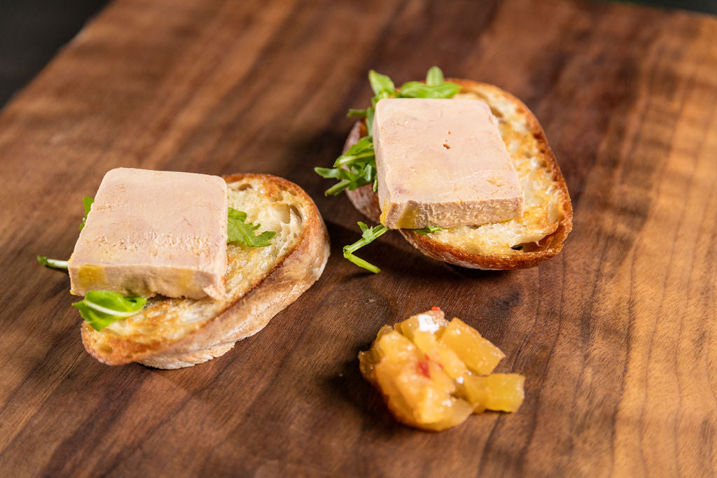 Gänseleber Terrine von Degusta Manufaktur, Serviervorschlag