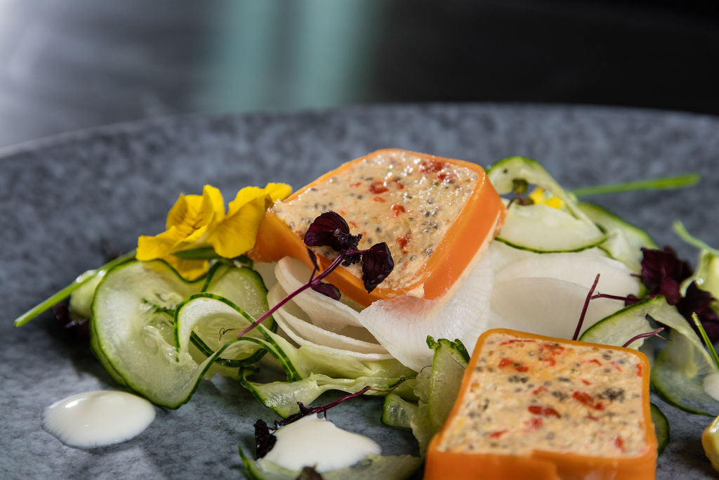 Goji Chia Terrine von Degusta Manufaktur, Serviervorschlag