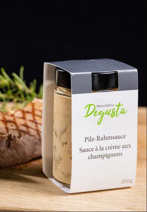 Pilz Rahmsauce von Degusta Manufaktur