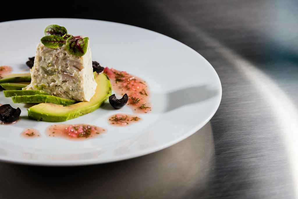 Rauchforellen Terrine von Degusta Manufaktur, Serviervorschlag