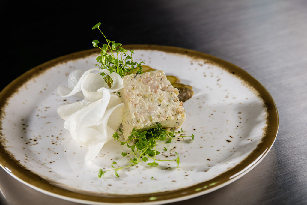 Rauchforellen Terrine von Degusta Manufaktur, Serviervorschlag
